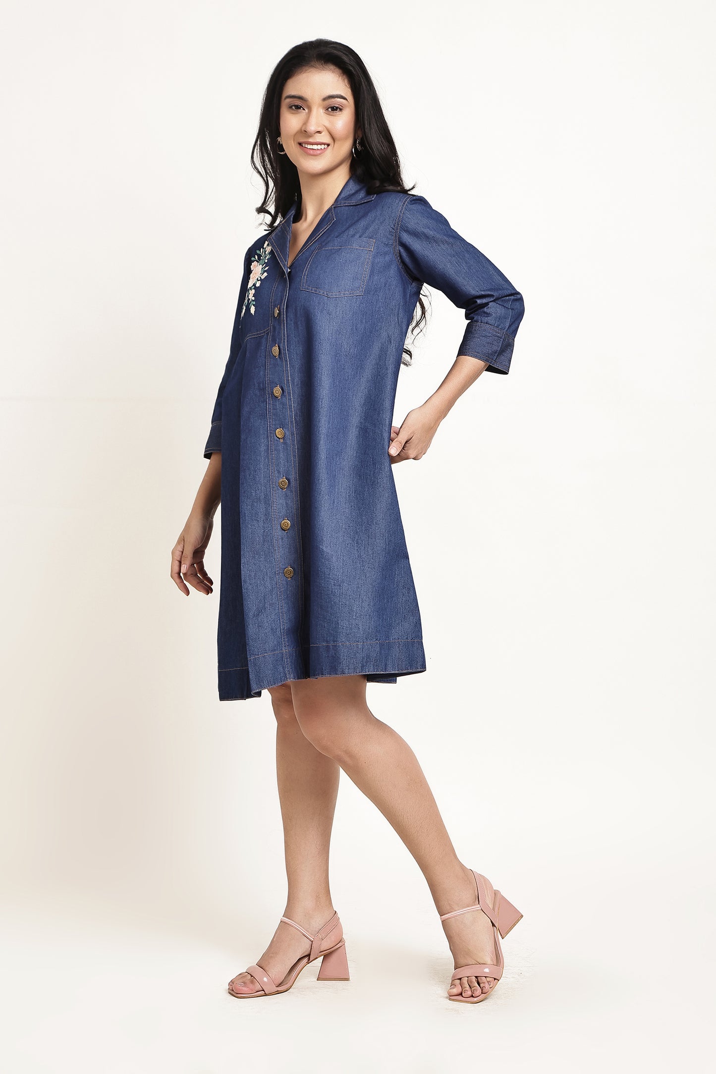 Dark Denim Dress