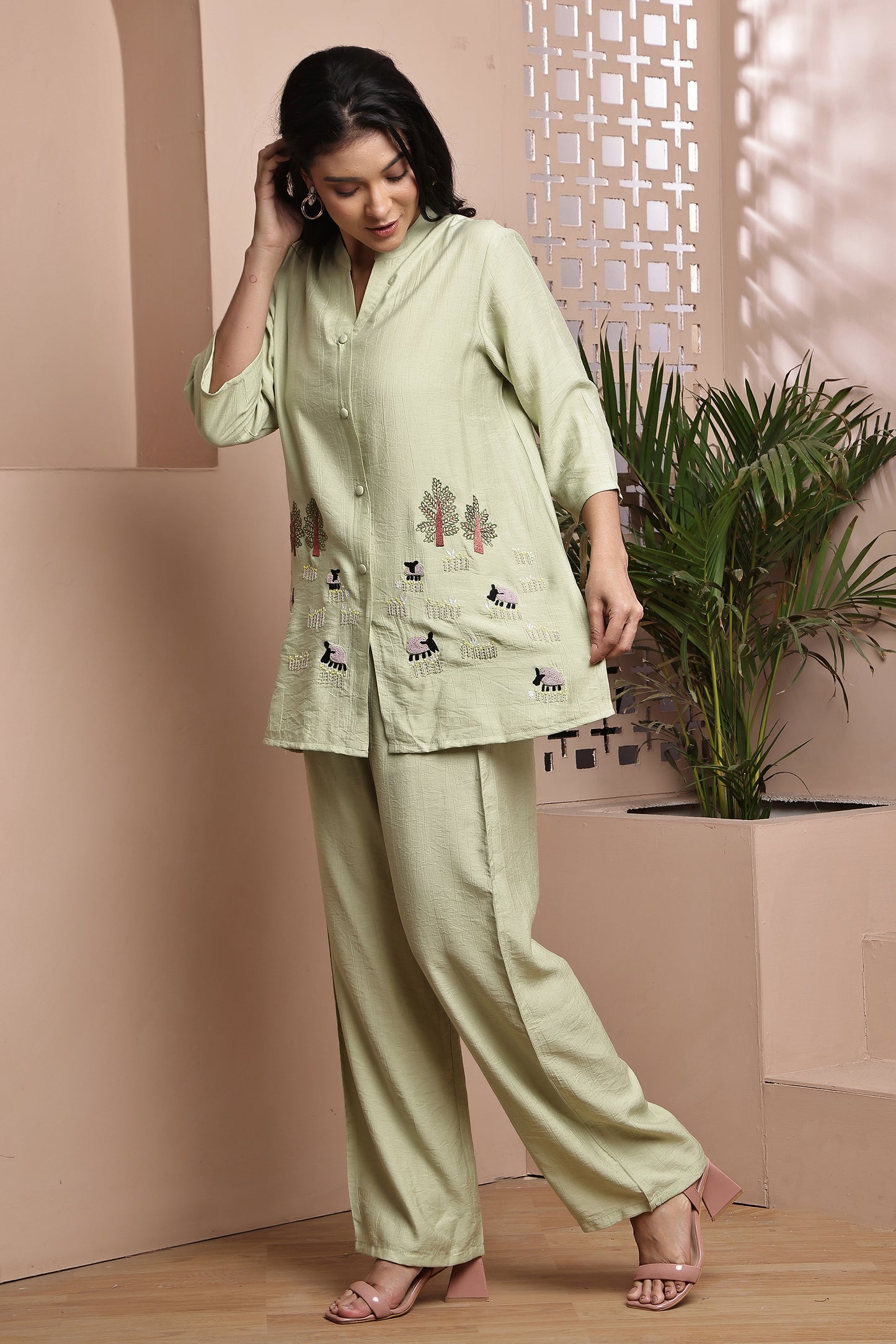 Green Farm Co-ord Set