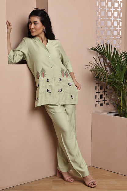 Green Farm Co-ord Set
