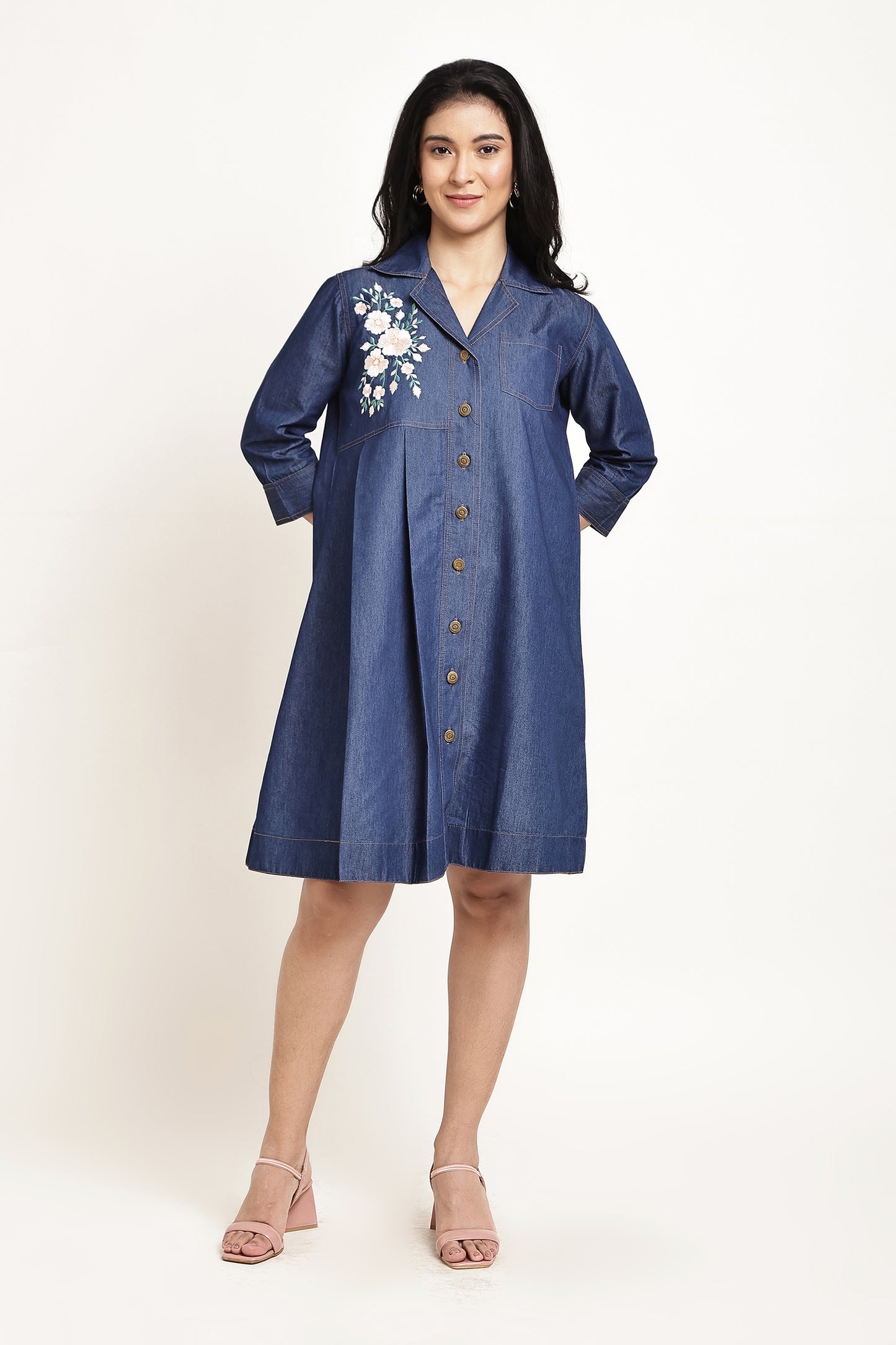 Dark Denim Dress