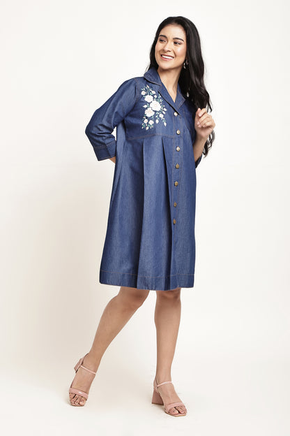 Dark Denim Dress