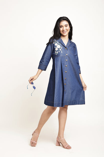 Dark Denim Dress