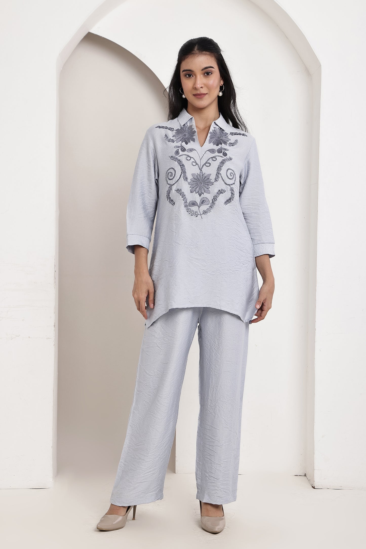 Sky Party Top Co-ord Set