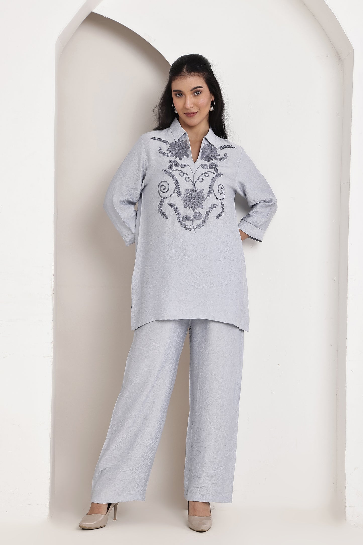 Sky Party Top Co-ord Set