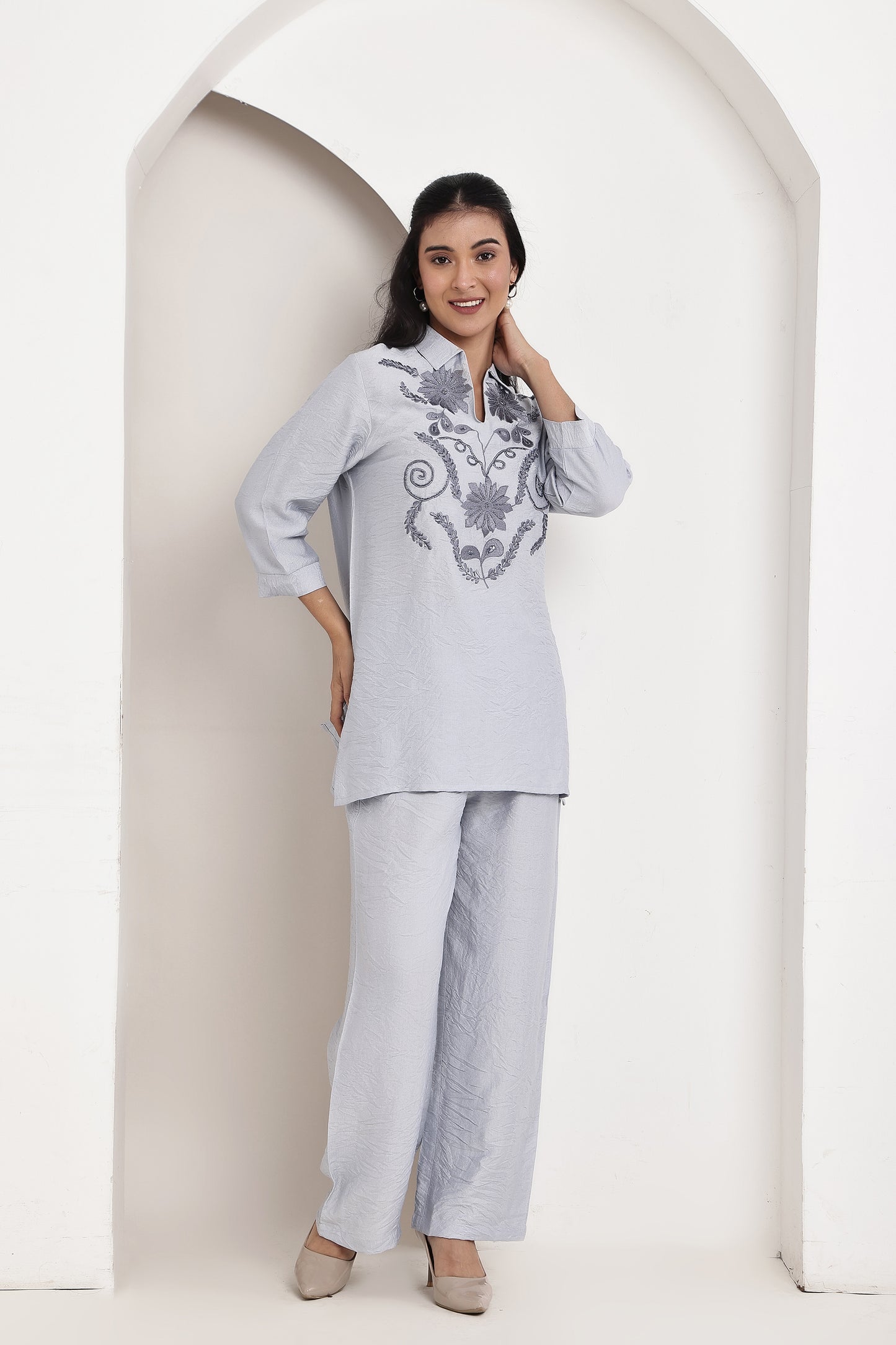 Sky Party Top Co-ord Set